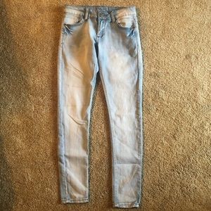 Rue 21 Light Wash Skinny Jeggings